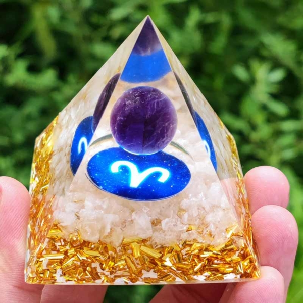 „Aries Focus Pyramid” - From the Zodiac Treasures Collection