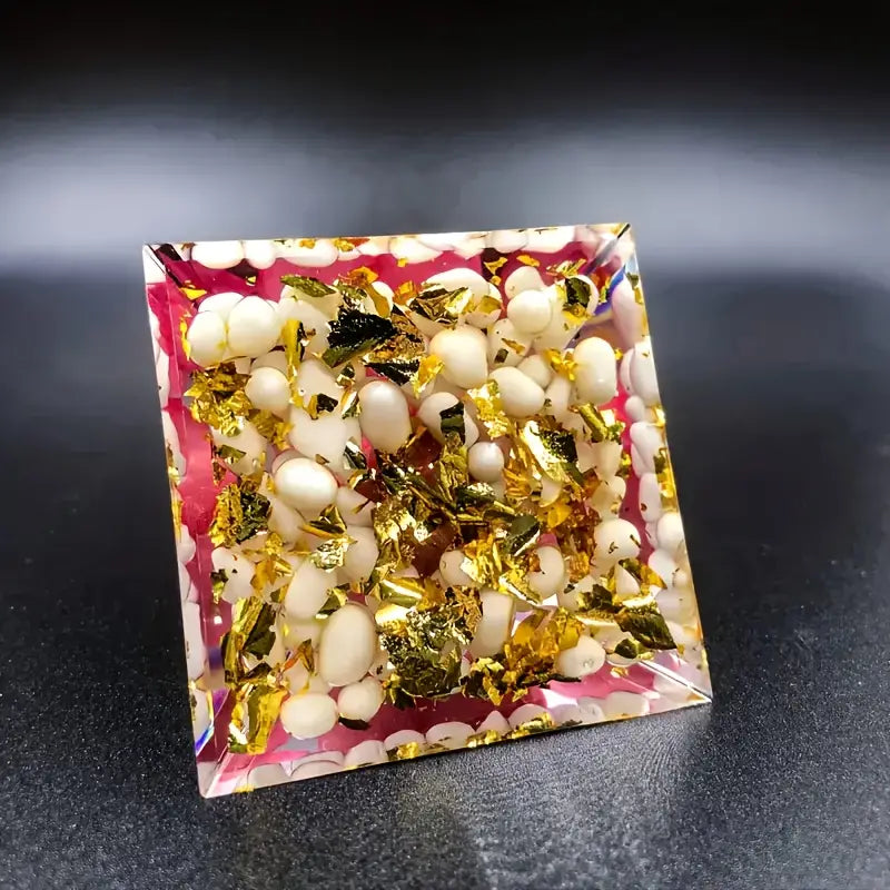 "Flame of Love "- Orgonite Pyramid