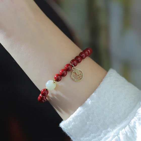 "Flaming Force – Bracelet of Vitality and Courage"