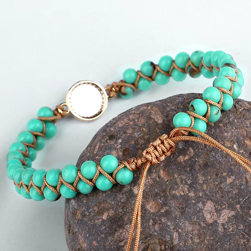 "Harmony of the Sky Turquoise Bracelet" – Embodying Infinite Calm and Inner Peace