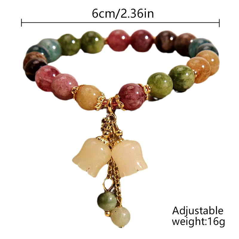"Rainbow Dream – Tourmaline Bracelet"