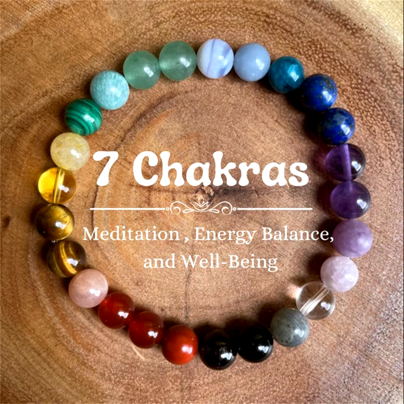 "Seven Chakra Harmony" – Meditation and Energy Balancing Bracelet