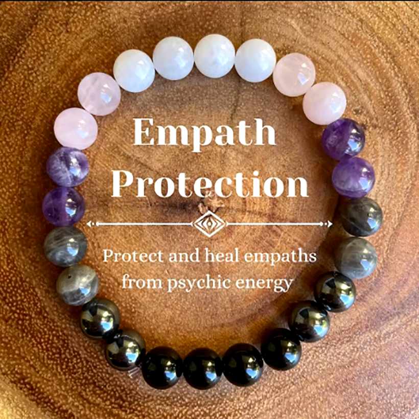 "Spiritual Shield" – Protective Bracelet for Empathic Souls