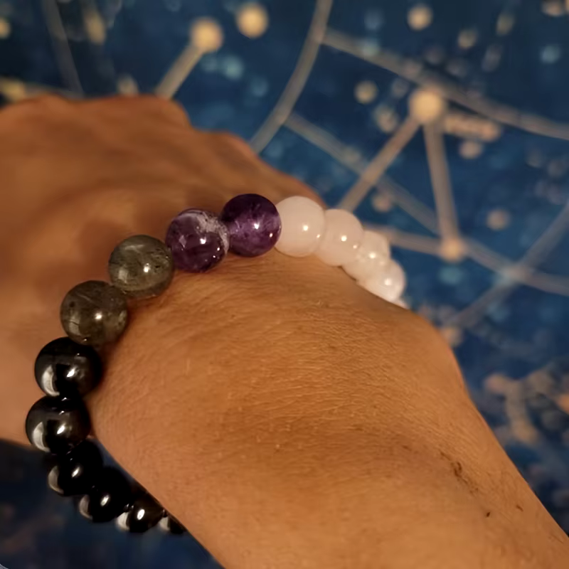 "Spiritual Shield" – Protective Bracelet for Empathic Souls