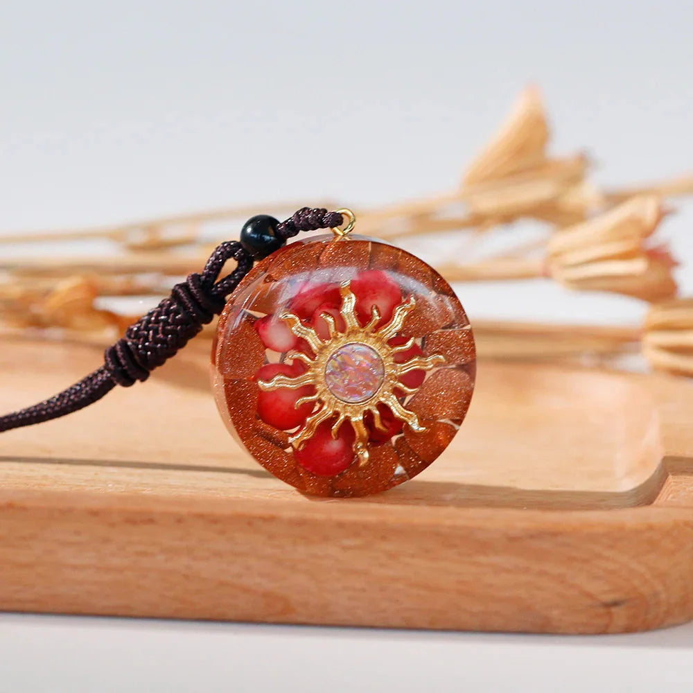 „Sunset Gemstone”- Necklace