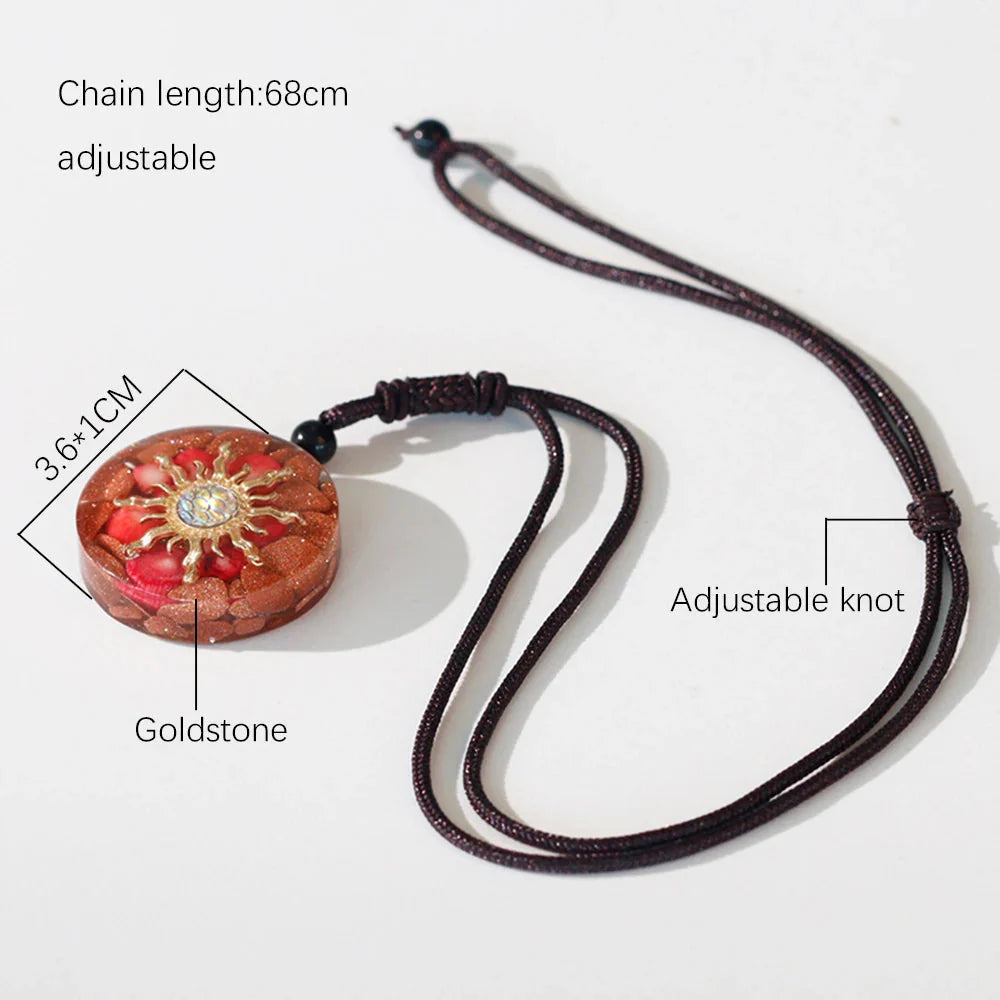 „Sunset Gemstone”- Necklace