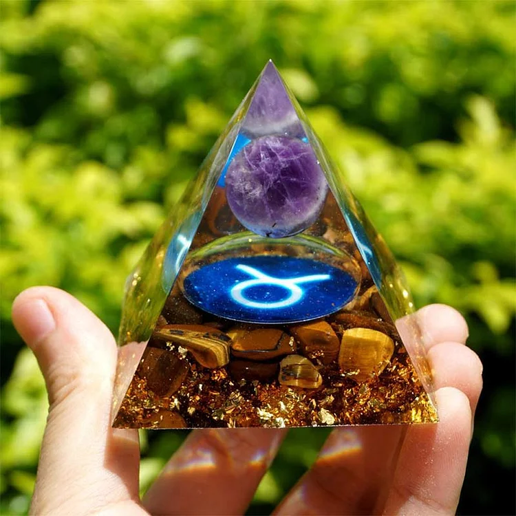 "Taurus Power Pyramid" - From the Zodiac Treasures Collection