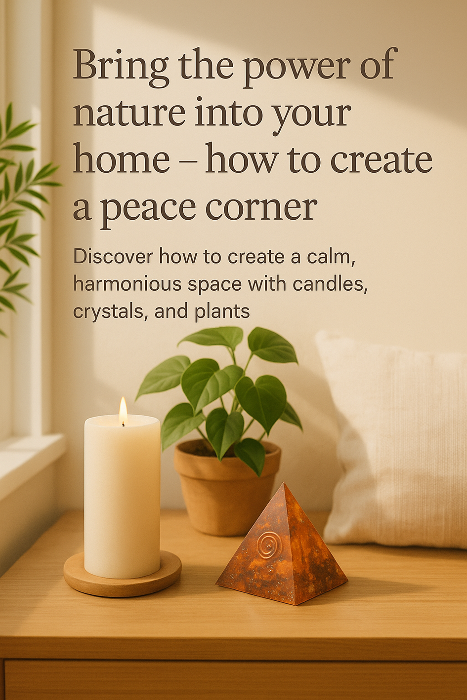 The Power of Nature in Your Home: Create a Peace Corner That Restores and Protects