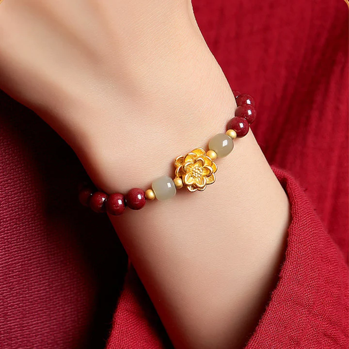 "Buddha Stones Lotus" Bracelet