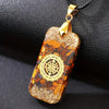 "Golden Mandala" Orgonite Necklace