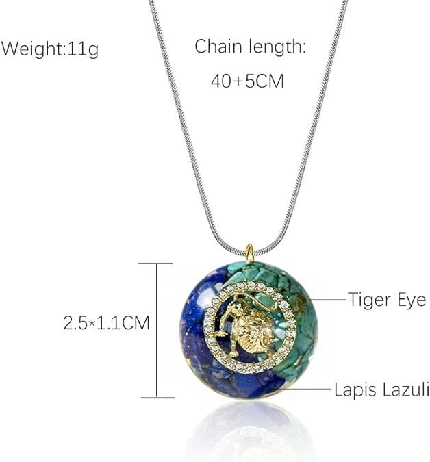 "Lion's Pride Orgone Necklace"