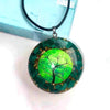 „Malachite Tree of Life Protective Necklace” – Harmony and Protection for Women
