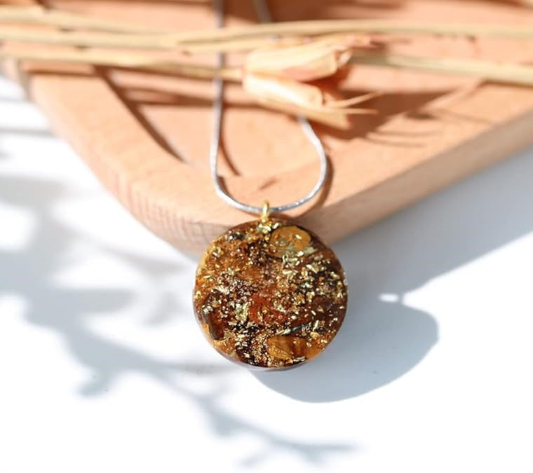 "Protection and Passion Cancer Orgone Necklace"