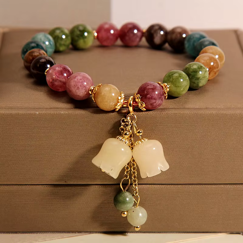 "Rainbow Dream – Tourmaline Bracelet"