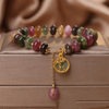 "Rainbow Embrace – Tourmaline Bracelet"