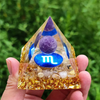 "Scorpio Flame Pyramid" – From the Treasures of the Zodiac Collection