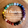 "Seven Chakra Harmony" – Meditation and Energy Balancing Bracelet