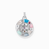 "Silver Moonlight – Ray of Light Wish Pendant"