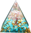 „The Sky Blue Orgonite Pyramid” – A Source of Calm, Healing, and Abundance