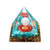 "Turquoise Life Energy"- Pyramid